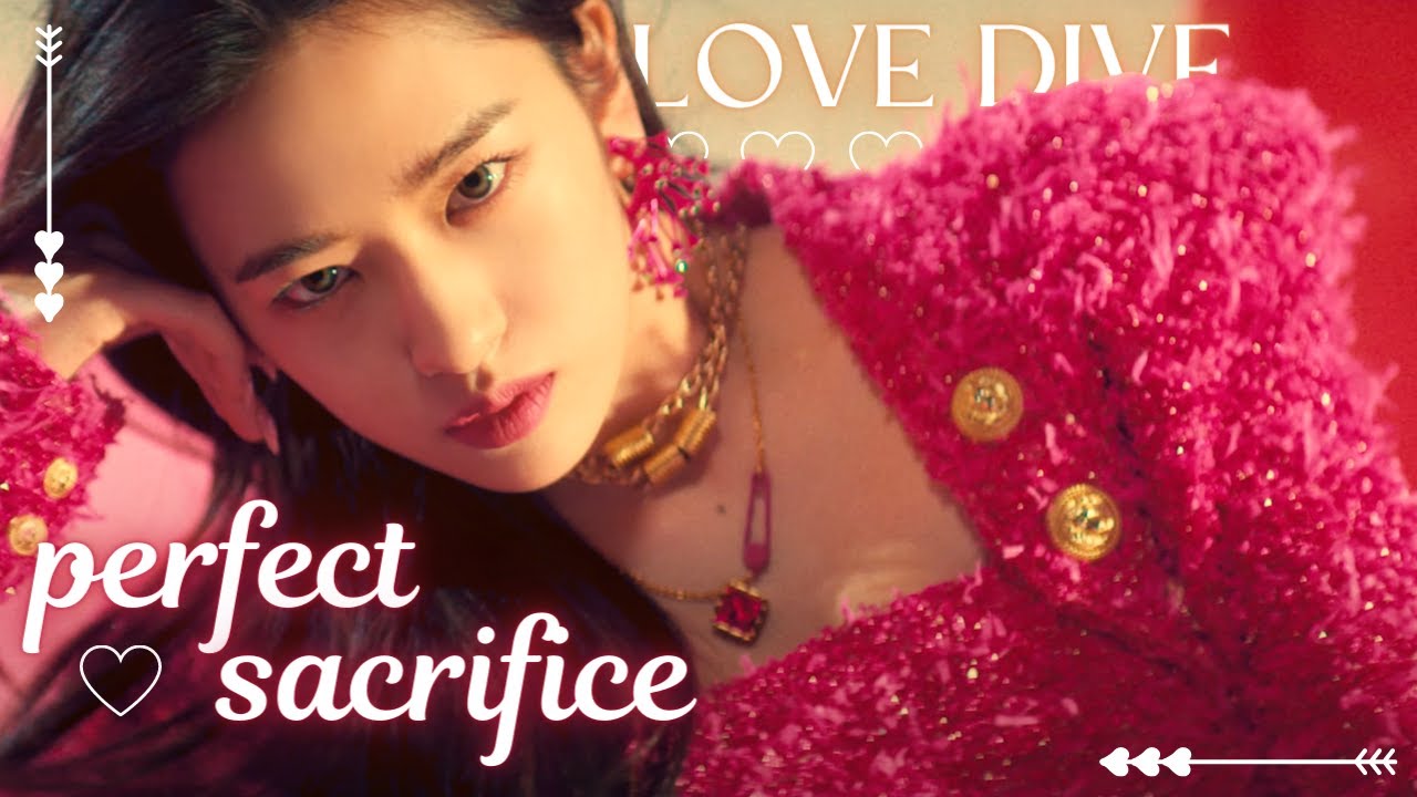 Echo and Narcissus: IVE's Love Dive cover art