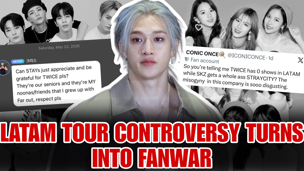 Stray Kids’ Bang Chan Addresses Fans Directly After TWICE Tour Controversy Sparks Online War cover art