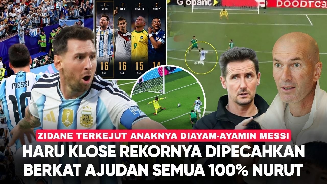 Zidane Sampe Melongo Anaknya Dipermalukan Messi! Messi Hattrick Kutukan Pildun Gak Mempan cover art