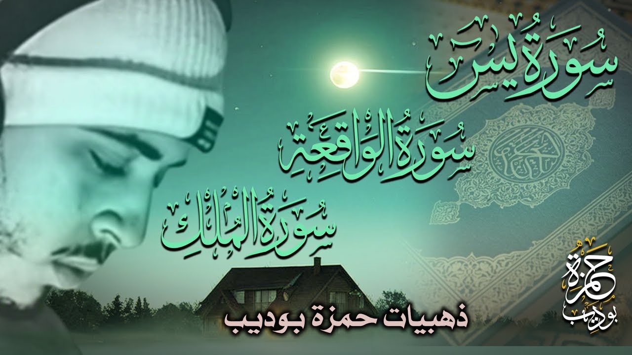 ذهبيات حمزة بوديب تلاوة هادئة كسكون الله سور يس الواقعة الملك cover art