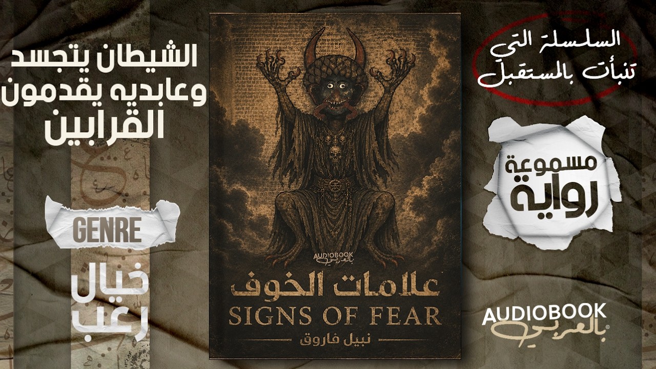 الشيطان تجسد!! رواية مسموعة كاملة | علامات الخوف - نبيل فاروق cover art