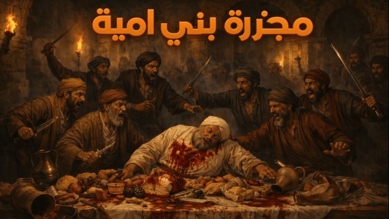 القصة الكاملة لإبادة بني أمية: هل أكلوا الطعام على جثثهم؟ | وثائقي و تاريخ للنوم cover art