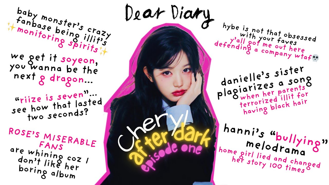 newjeans hanni is changing her story and lying: cheryl after dark ep 1 cover art
