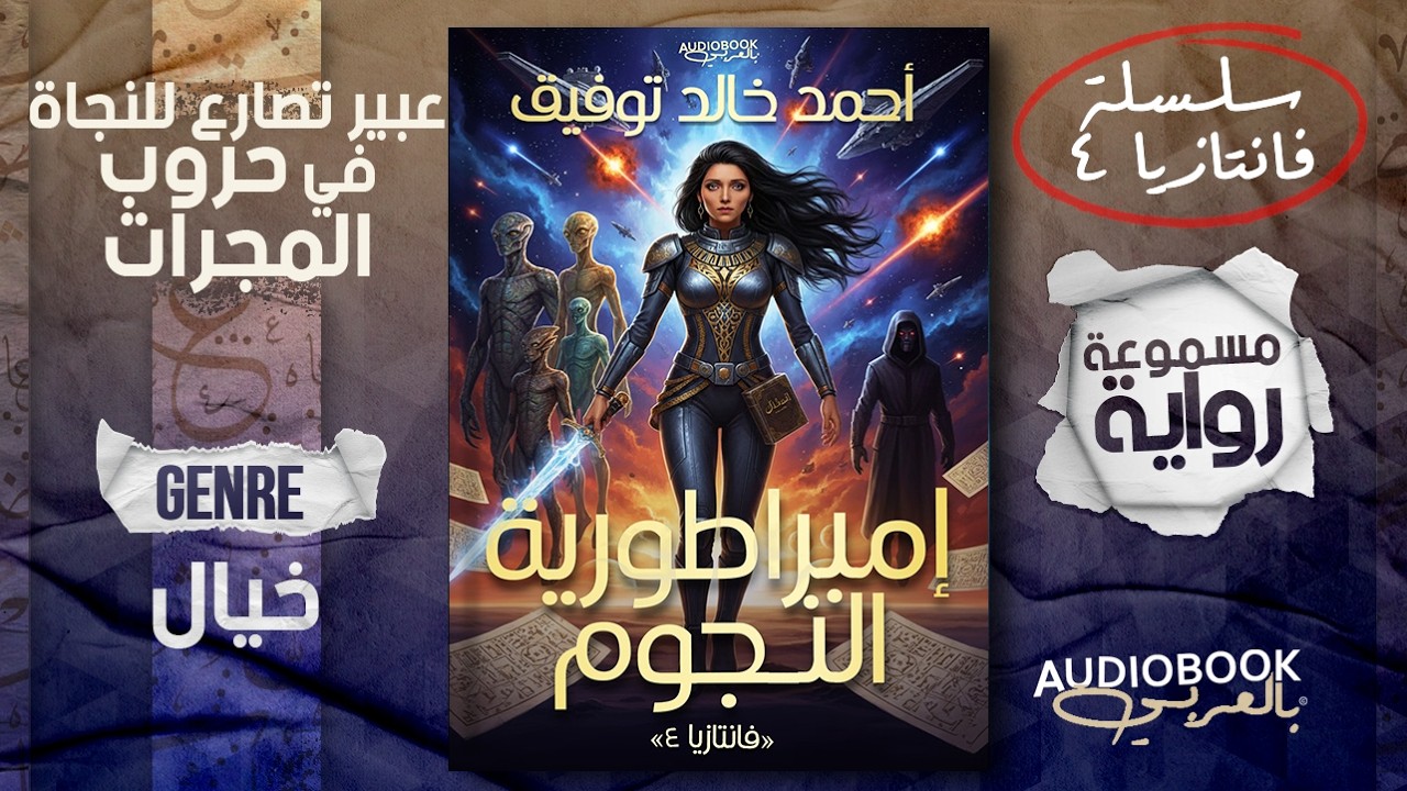 نهاية غير متوقعة! | رواية إمبراطورية النجوم (كاملة) - أحمد خالد توفيق (فانتازيا 4) cover art