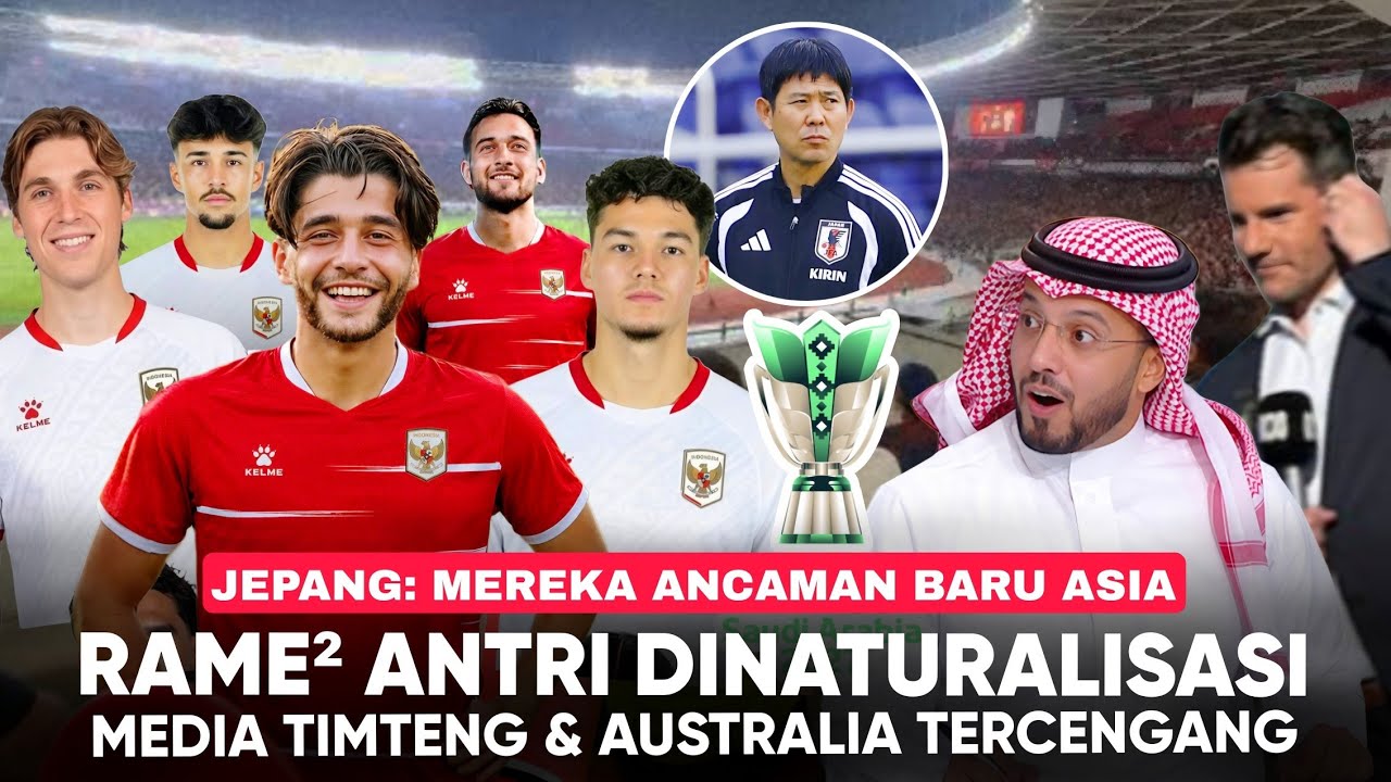 Media Timteng & Aussie Baru Sadar Dijebak "Indo Ancaman Baru ASIA" Bintang² Eropa Minta Diproses cover art
