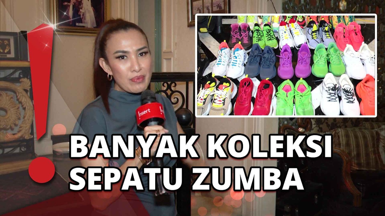 Liza Natalia Perlihatkan Koleksi Sepatu Zumba Berbagai Warna cover art