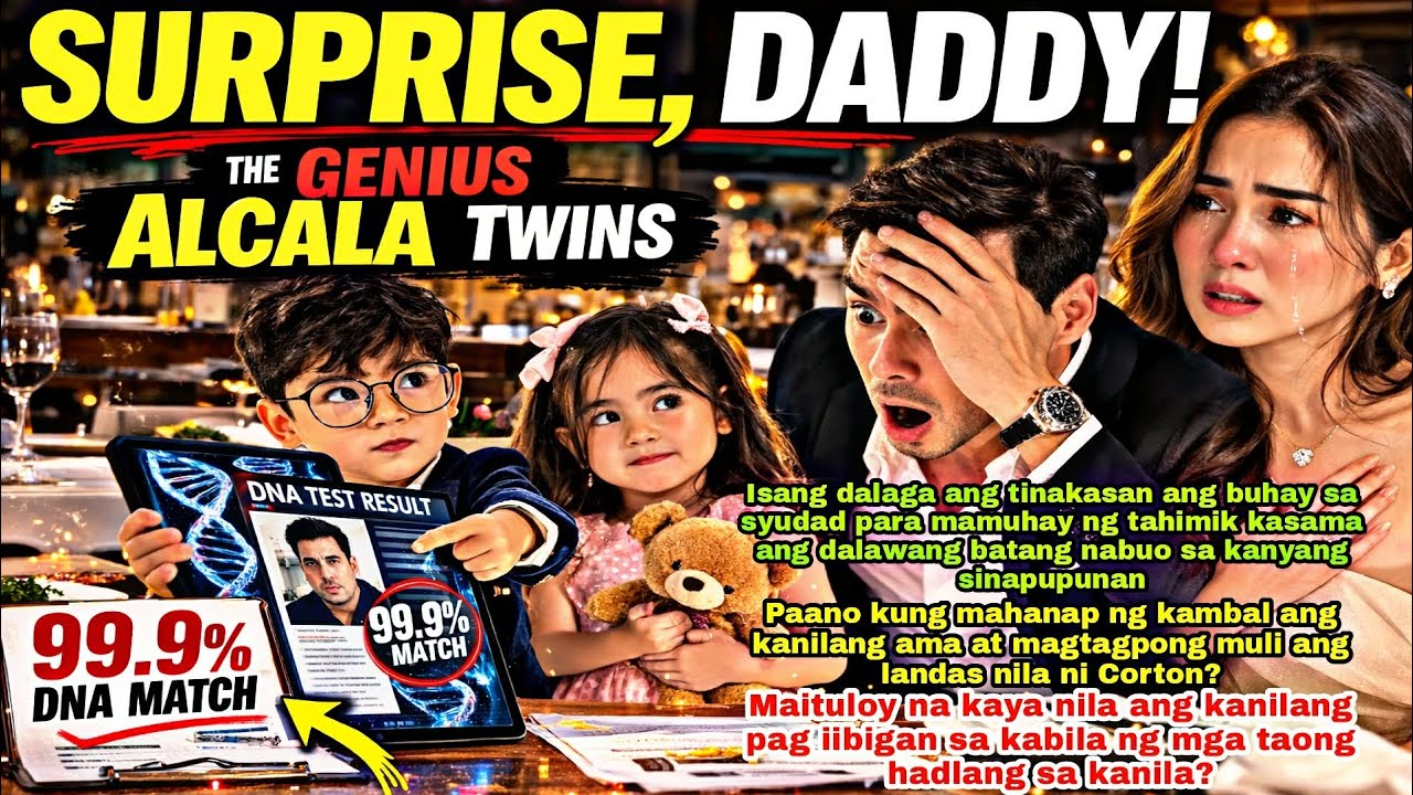 FULL STORY: SURPRISE DADDY : THE GENIUS ALCALA TWINS | NAKITA NG BILYONARYO ANG EX GF NIYA cover art