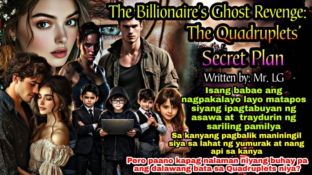 FULL STORY: THE BILLIONAIRES GHOST REVENGE: THE QUADRUPLETS SECRET PLAN | Lourd Tv cover art
