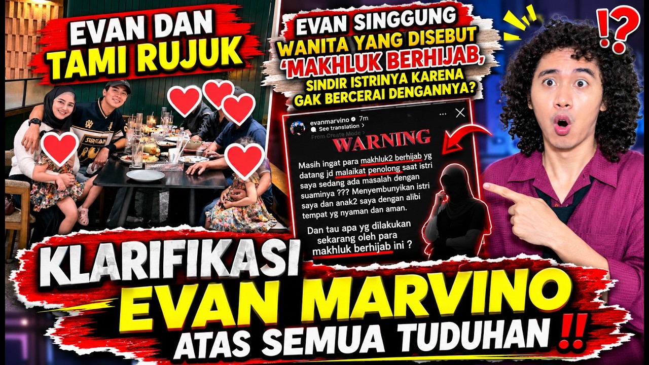 EVAN MARVINO & UFFRI DATUN NITAMI RUJUK! Singgung Sosok "Makhluk Berhijab" Ditengah Konflik? cover art