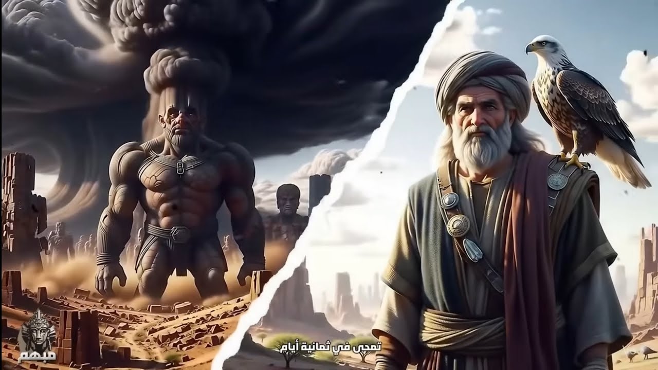 ماذا حدث لقوم عاد ولقمان بعد الطوفان؟ | رحلة لقمان مع النسور السبعة... 💯🤔 cover art