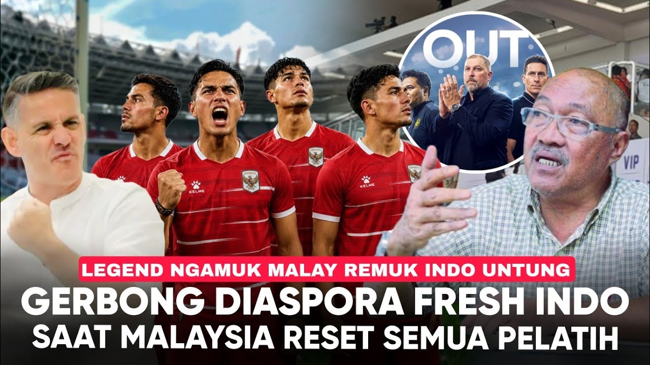 Timnas Tiba² Ambil 4 Diaspora Timteng "Malaysia Hancur Total" Pecat Pelatih Demi Tiru Indonesia cover art