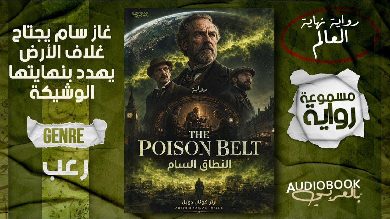 الرجل الذي عرف موعد نهاية العالم قبل الجميع! | رواية النطاق السام - آرثر كونان دويل cover art