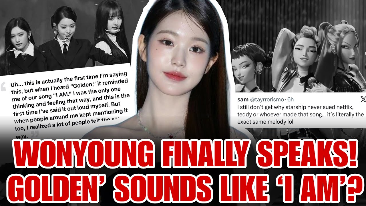 IVE Wonyoung Finally Addresses K-pop Demon Hunters “Golden” vs “I AM” Similarity Controversy cover art