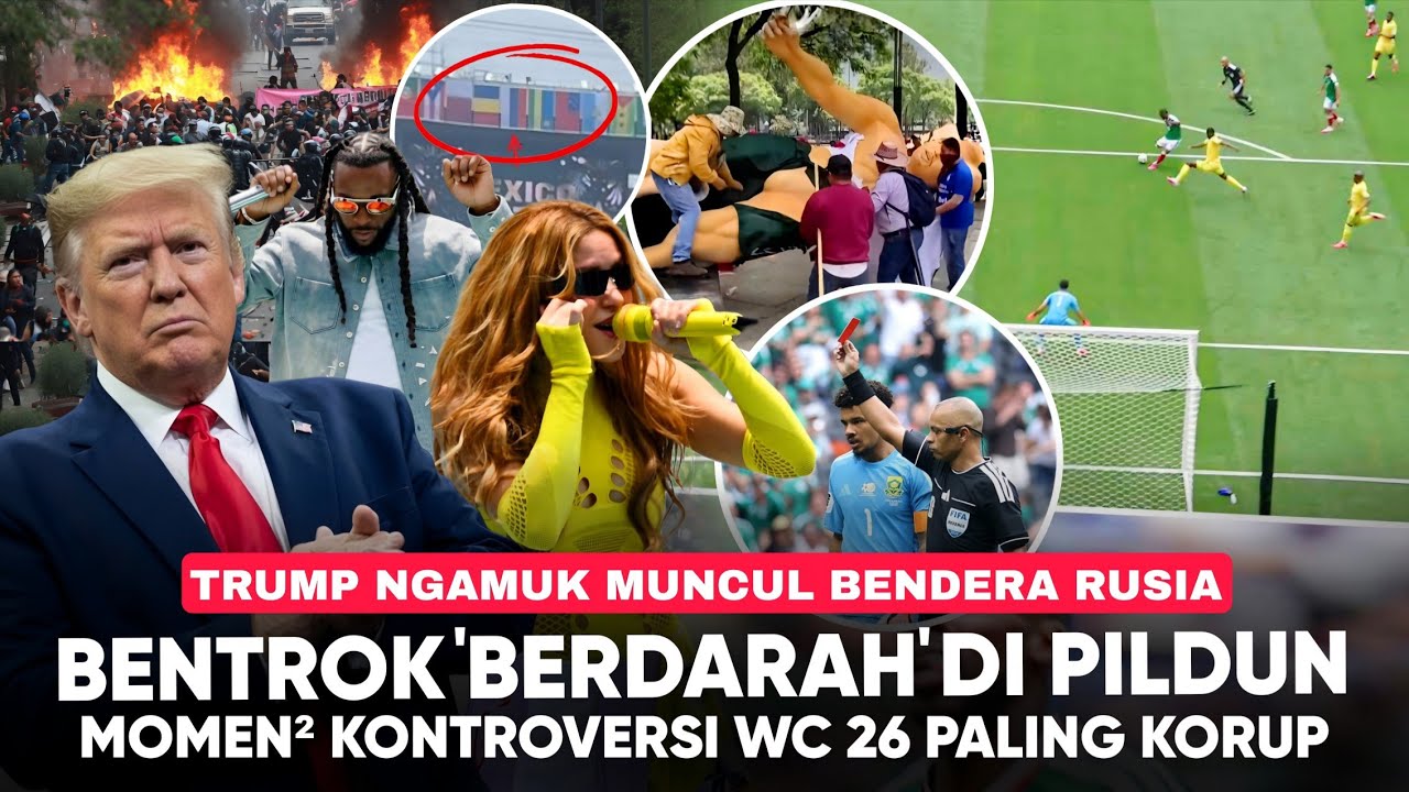Opening Piala Dunia Paling Memalukan! Bentrok Berdarah, Bendera Iran Hilang, Laga Pembuka  buruk cover art
