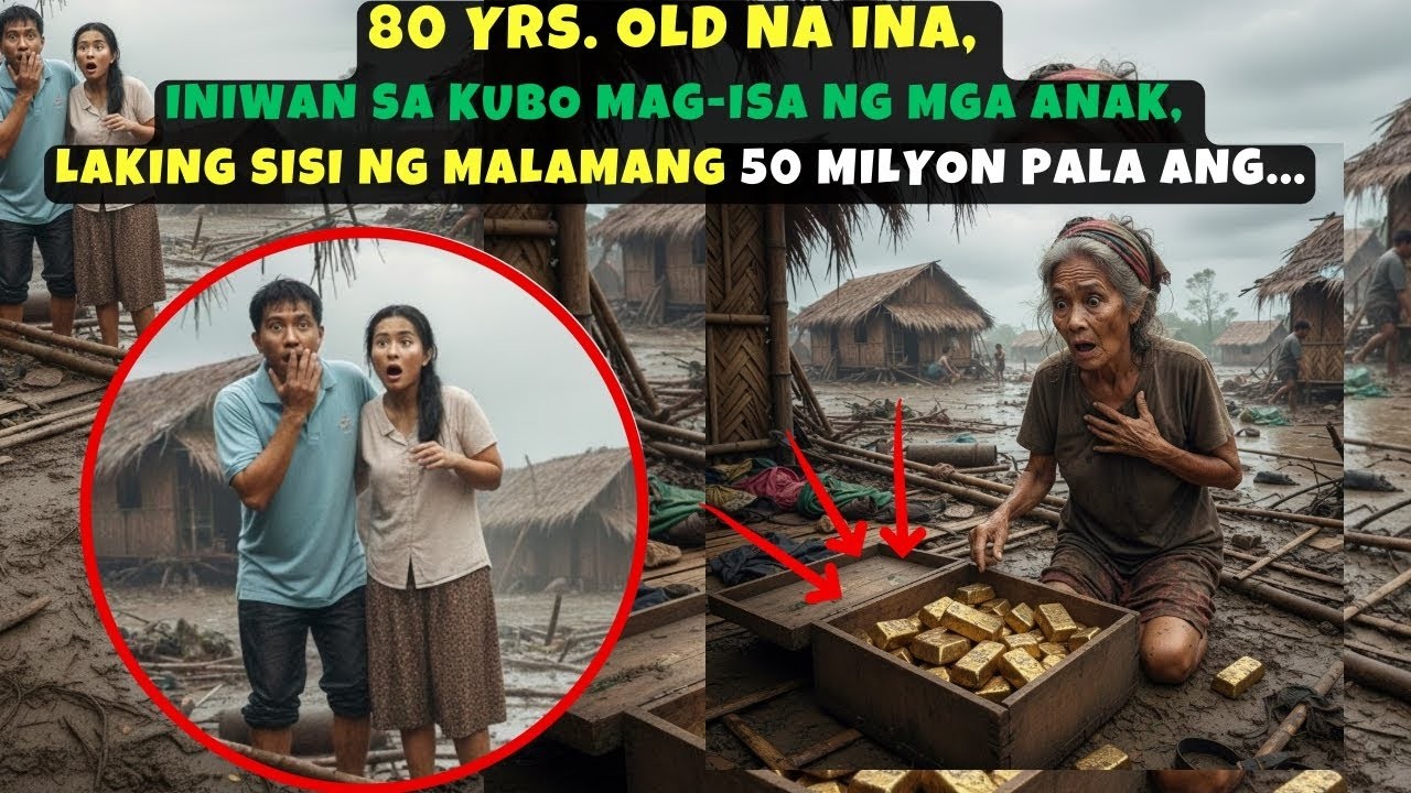 80 YRS. OLD NA INA,INIWAN SA KUBO MAG-ISA NG MGA ANAK, LAKING SISI NG MALAMANG 50 MILYON PALA ANG... cover art