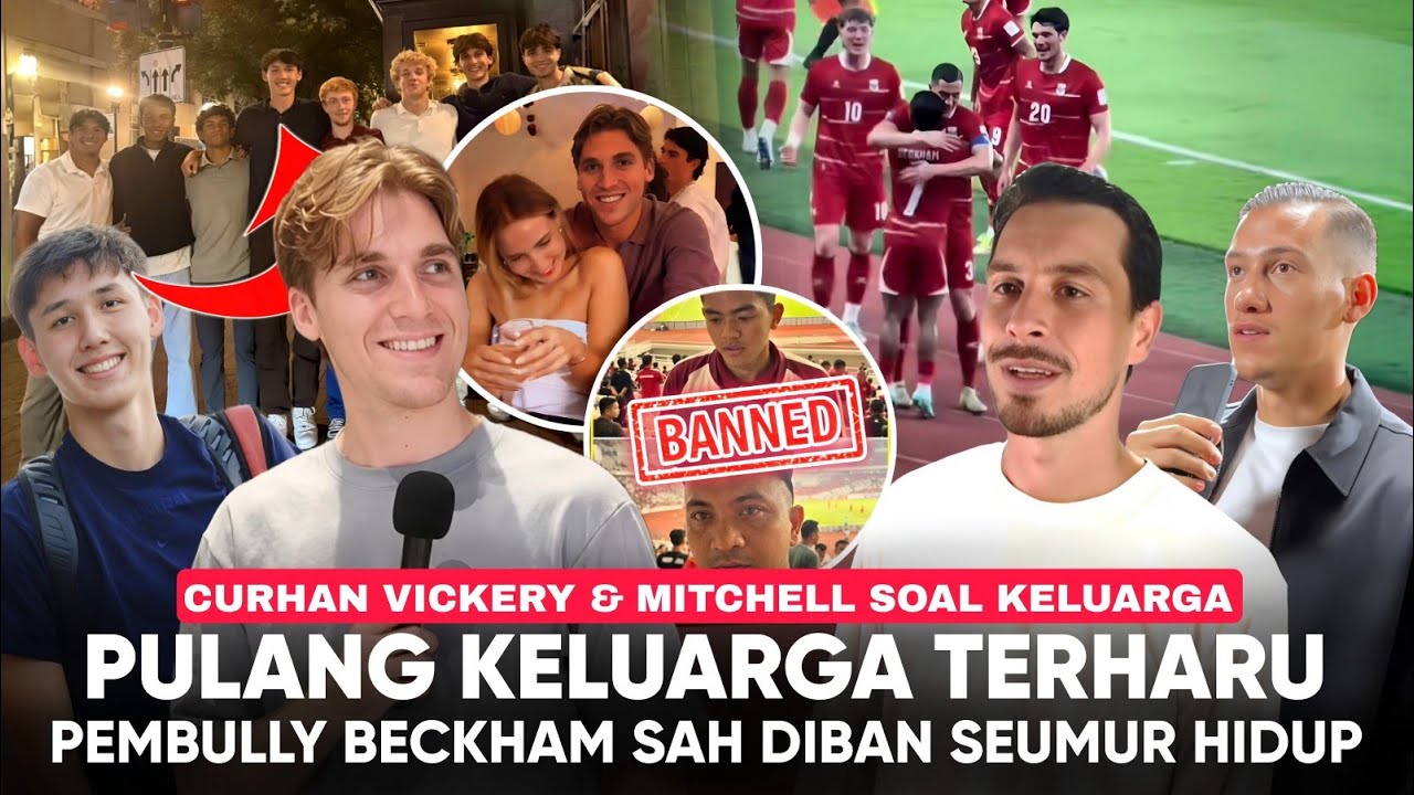 Fans Disana FANATIK! Vickery & Mitchell Disambut Keluarga Aussie. Tegas Haters Bekam Diban cover art