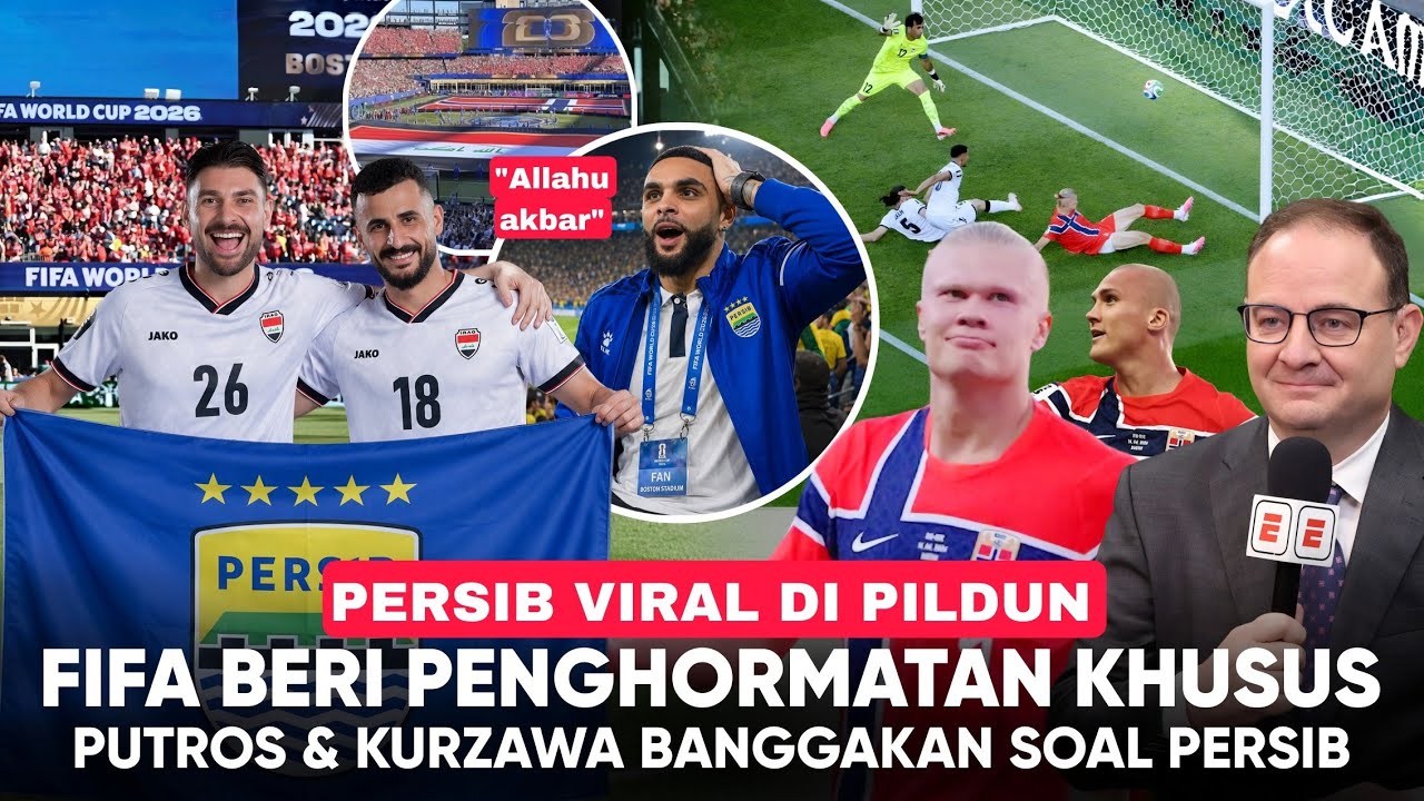 Kurzawa & Putros Bangga Persib Disorot Media Dunia di WC! Ini Alasan Bendera Irak Dihormati Spesial cover art