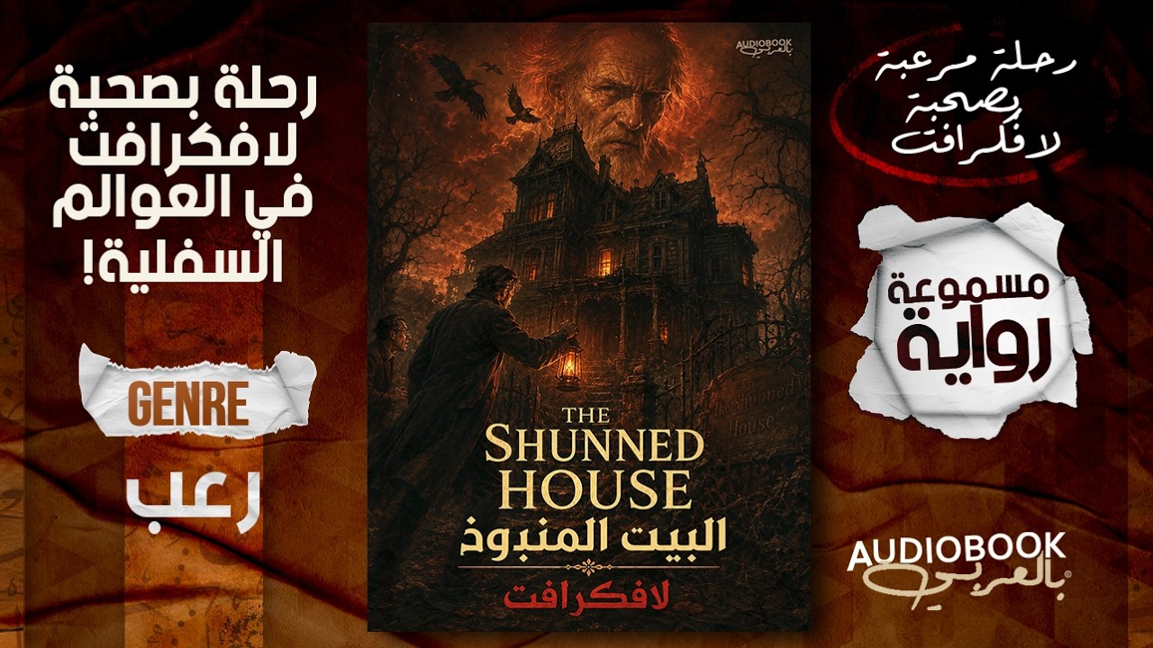 رواية مسموعة | البيت المنبوذ (الكتاب المشؤوم 2) (لافكرافت وخياله الجامح!) cover art