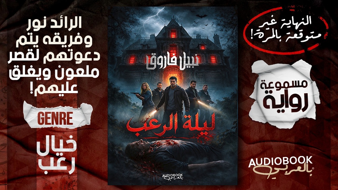 يستحيل أن تتوقع نهاية هذه الرواية!! ليلة الرعب - د. نبيل فاروق cover art