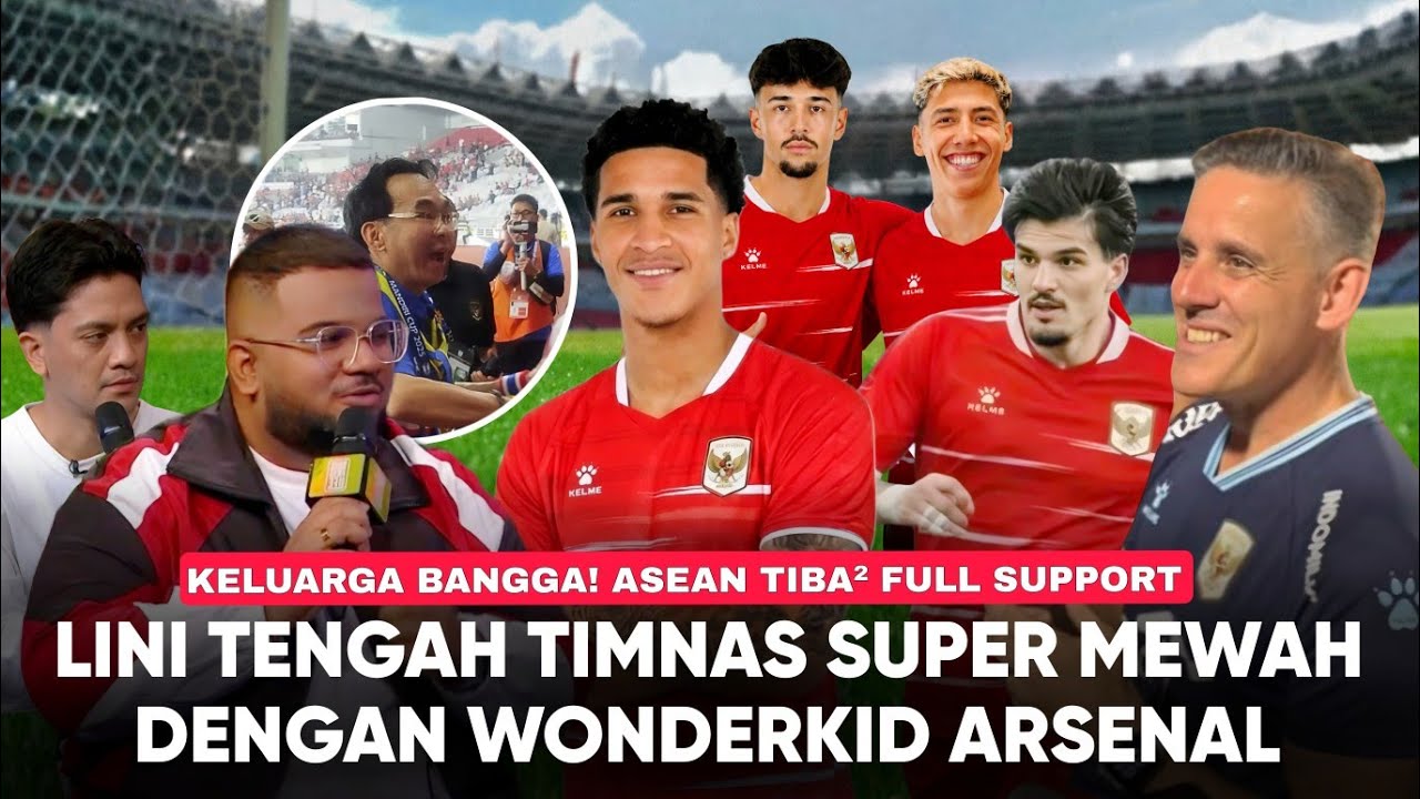 Julian Oerip & Ulrich Ajak Demiane Agustien & Pascal: Lini Tengah Mewah! ASEAN Tiba² Dukung Indo cover art