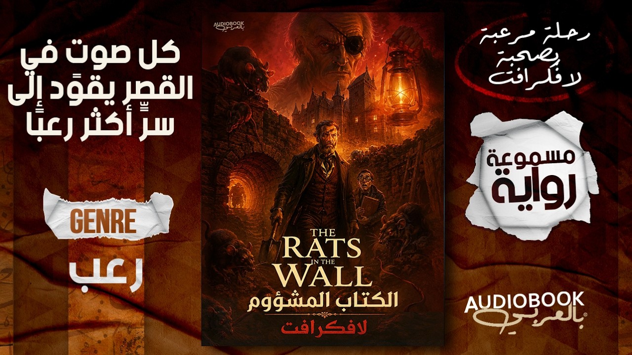 رواية مسموعة | الكتاب المشؤوم (رحلة غرائبية مثيرة مع لافكرافت!) cover art