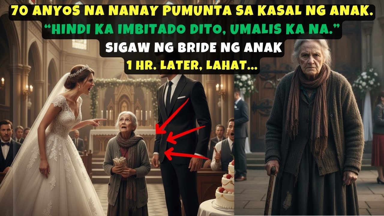 70 ANYOS NA NANAY PUMUNTA SA KASAL NG ANAK."HINDI KA IMBITADO DITO, UMALIS KA NA." SIGAW NG BRIDE NG cover art