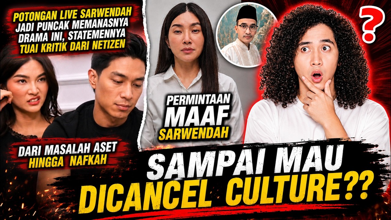 KRONOLOGI DRAMA RUBEN ONSU VS SARWENDAH HINGGA MAU DICANCEL CULTURE !! cover art