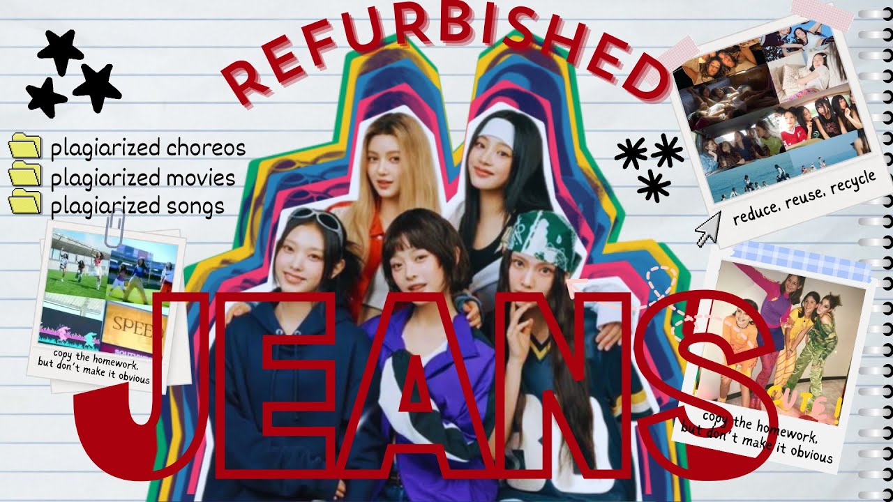 newjeans is not that original and illit is not plagiarizing them cover art