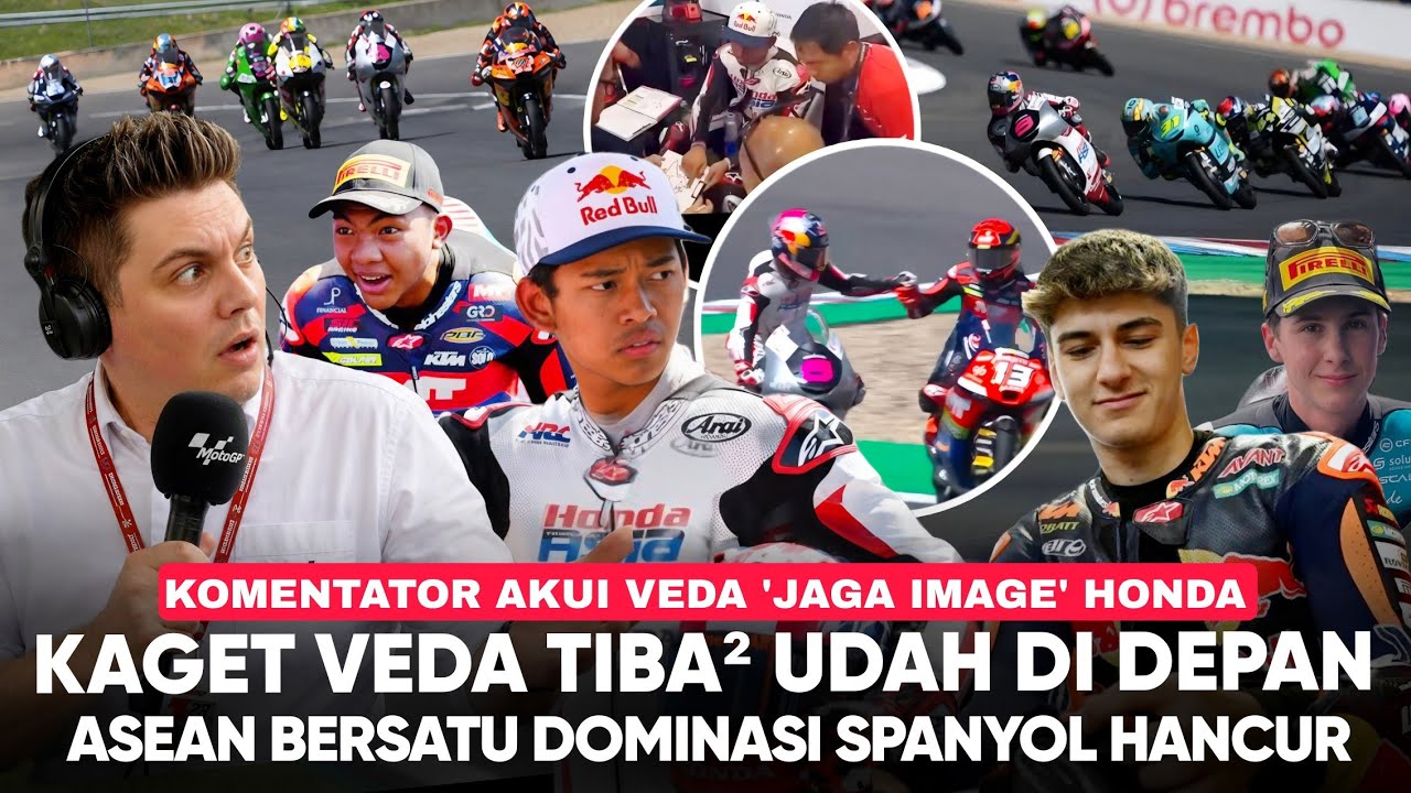 Komentator: Veda Penjaga Image Honda & Buat Sejarah di BRNO! Rider² ASEAN Hancurkan Dominasi Spanyol cover art