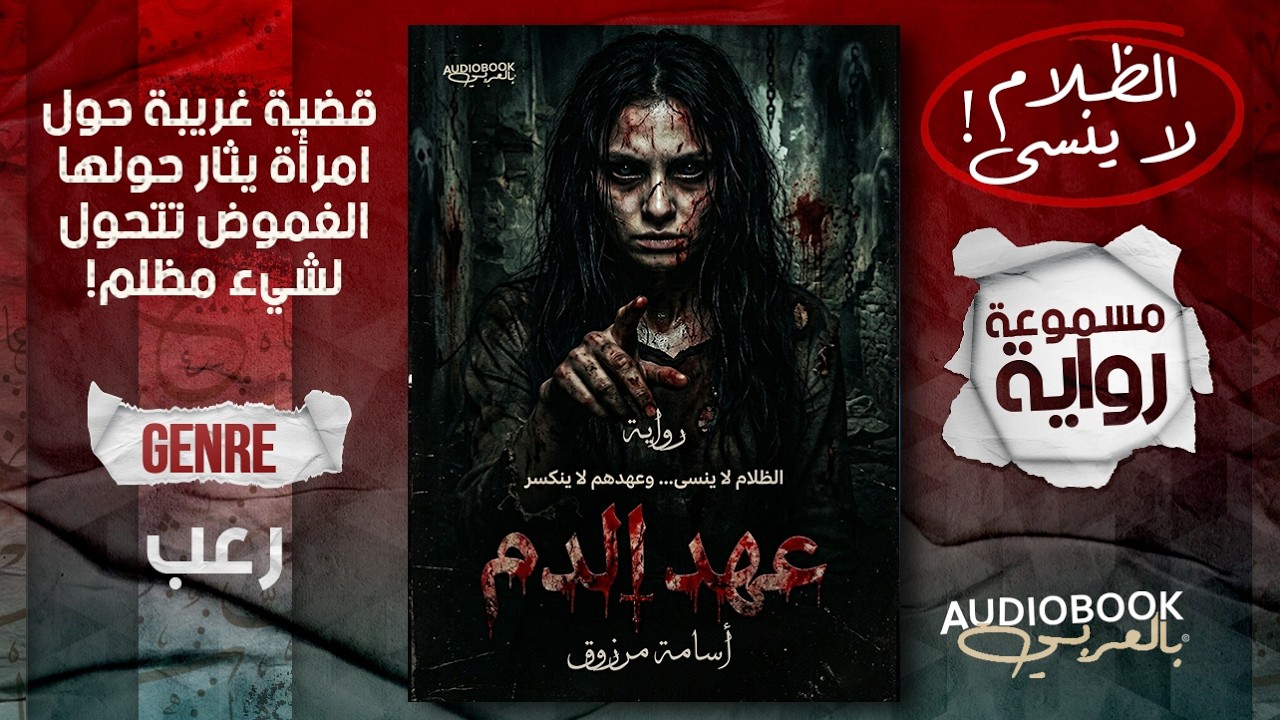 رواية مسموعة | عهد الدم - أسامة مرزوق (رعب بالعامية المصرية) cover art
