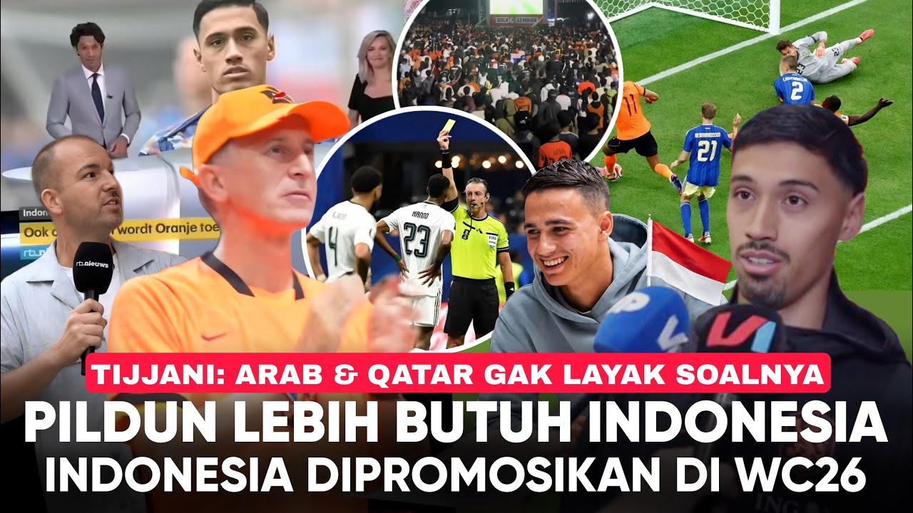 Reporter Belanda Ceritakan Indo Fanatik "Lebih Layak dr Qatar-Arab" Tijjani & Dubes Promosikan Indo cover art