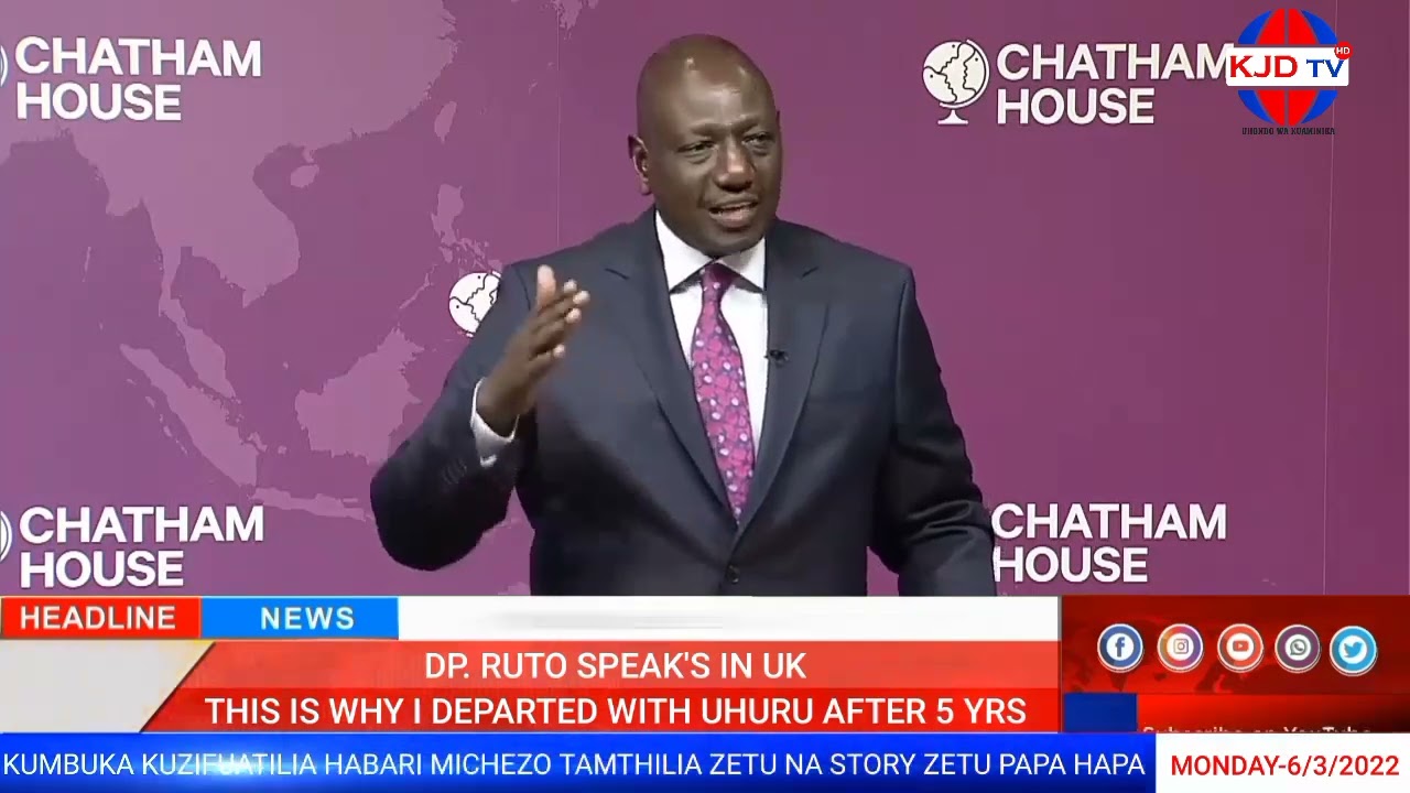 RUTO REVIEWED WHY UHURU KENYATTA AND HIM AREN'T TOGETHER....RUTO IN UK #SIASA2022 #KENYAKWANZA cover art