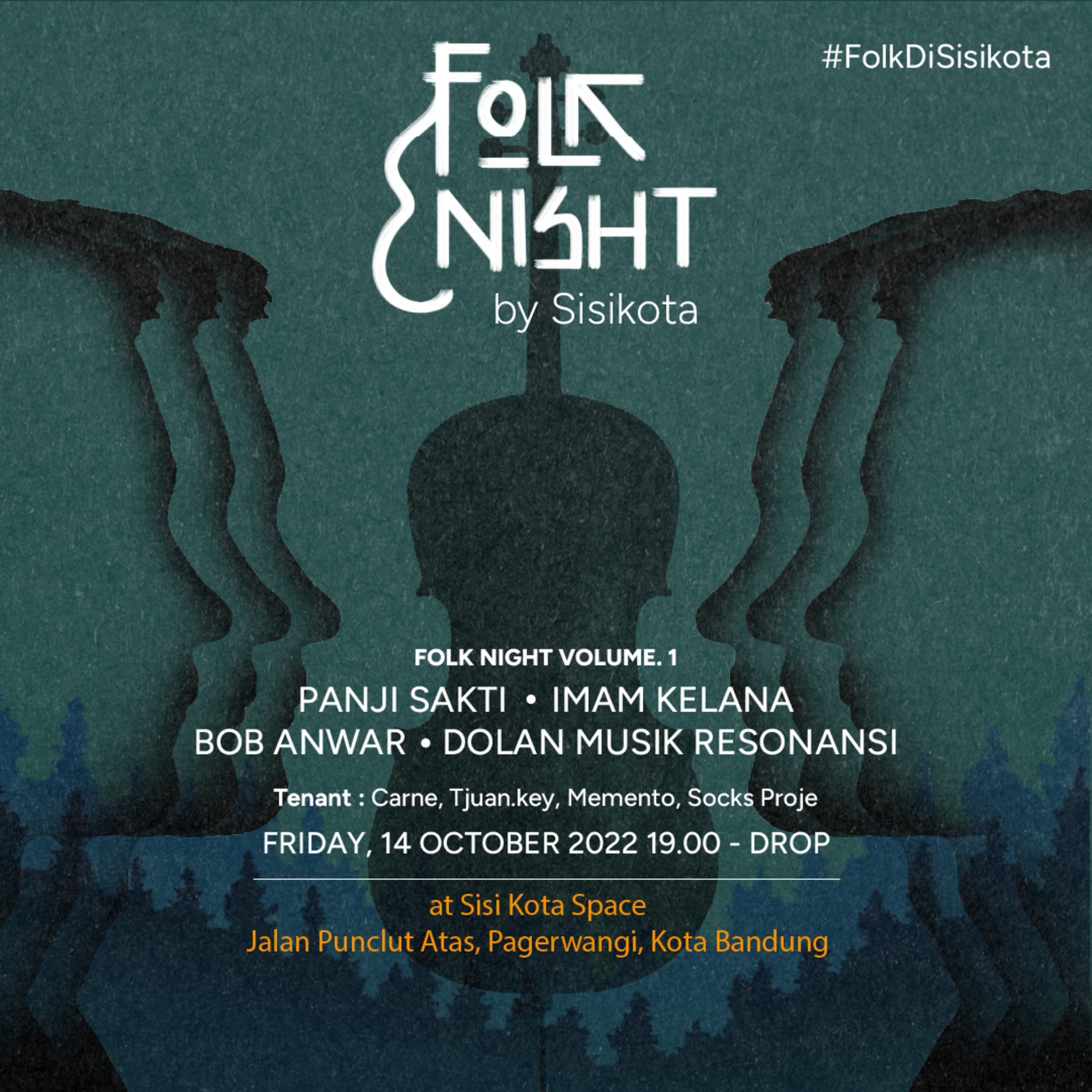Folk Night di Sisi Kota, Bandung. 14 Oktober 2022 cover art