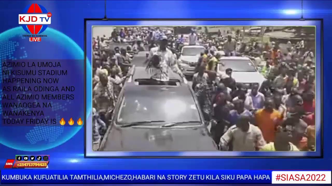⏯️LIVE #AZIIMIOLIVE AZIMIO IN KISUMU HAPPENING NOW IS MOTO🔥🔥🔥 #SIASA2022 cover art