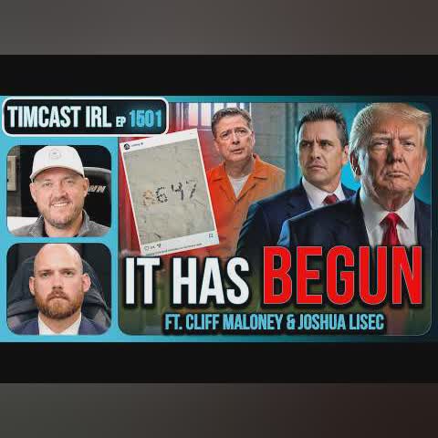 Trump DOJ INDICTS Comey AGAIN | Timcast IRL w/ Tim Pool