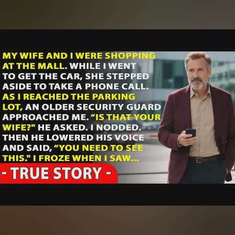 “Is That Your Wife?” An Older Security Guard Asked — Then He Whispered, “You Need to See This” cover art