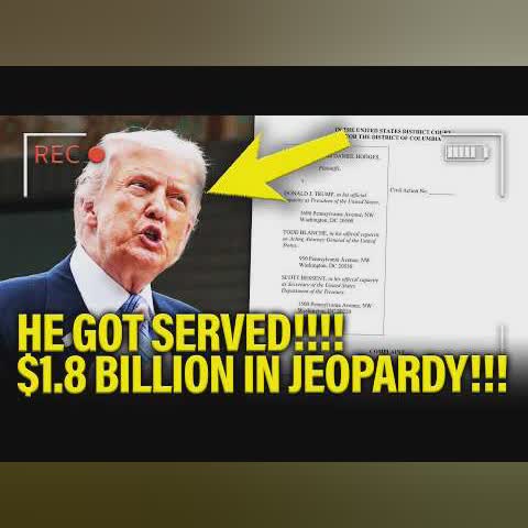 🚨 Trump GETS SERVED after $1.8 BILLION SCAM!!! cover art