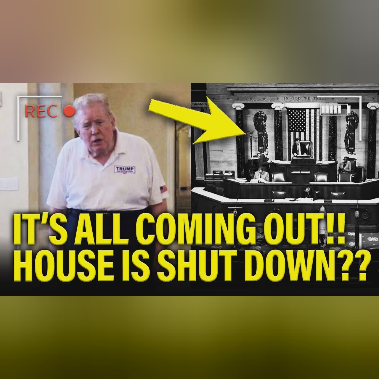 Trump’s DARK PAST Surfaces AS HE SHUTS DOWN HOUSE!!!!!