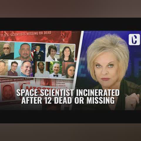 SPACE SCIENTIST INCINERATED AFTER 12 DEAD OR MISSING cover art