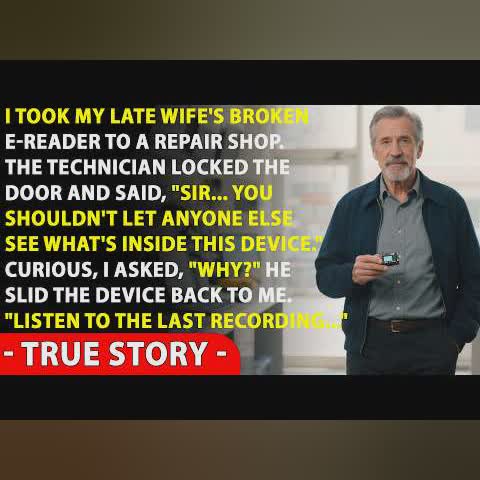 I Took My Late Wife’s Device For Repair — The Technician Said, “You Shouldn’t Let Anyone See This.” cover art