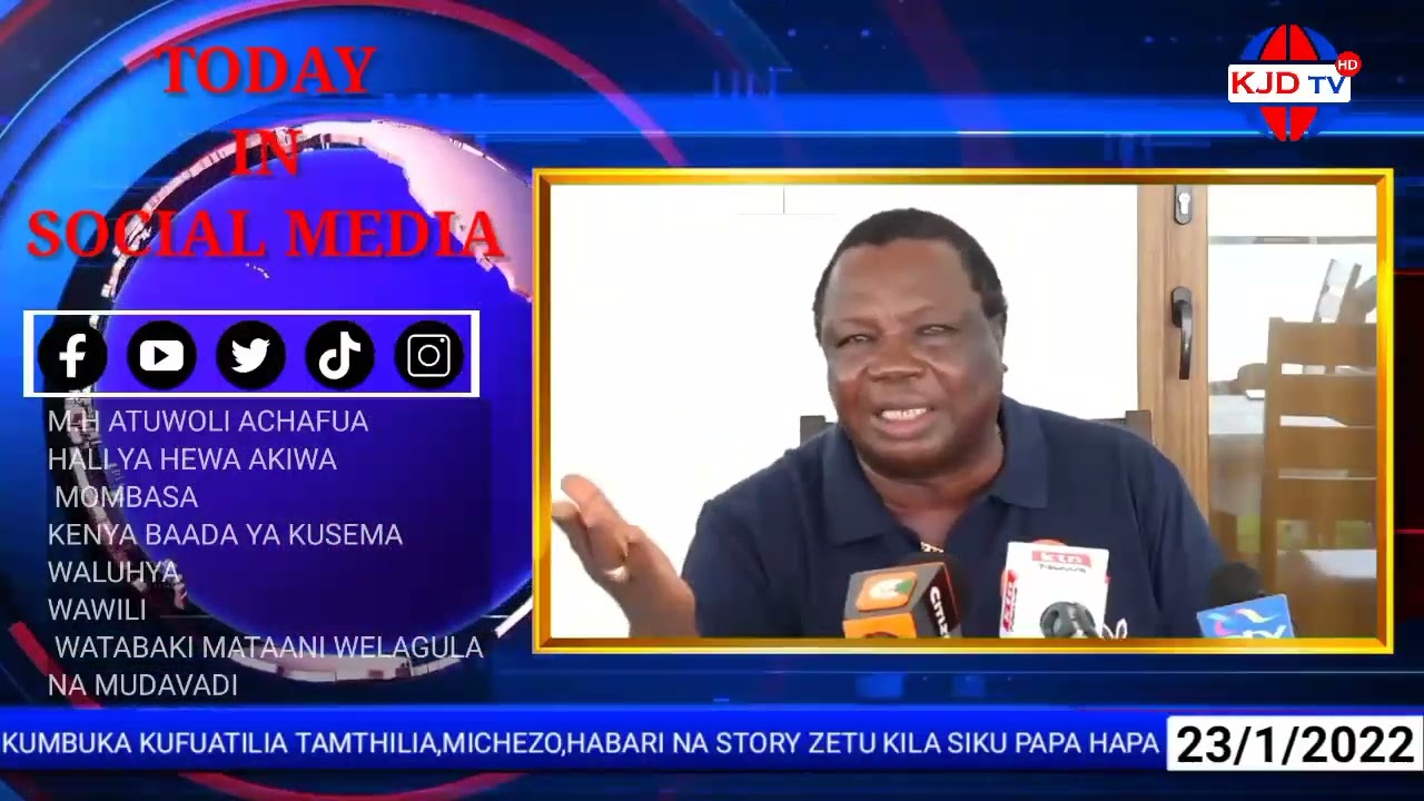 ATUWOLI ACHAFUA HALI YA HEWA \WALUHYA WA WILI WATAWACHWA MATAANI ... WETAGULA NA MUDAVADI #SIASA2022 cover art