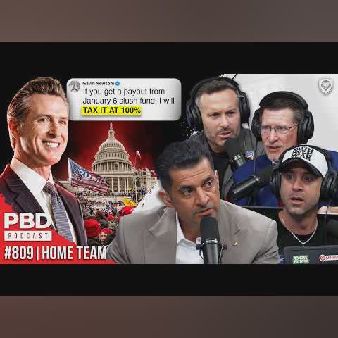 Newsom's 100% Tax Threat + $40M CIA Gold Heist | PBD #809 cover art