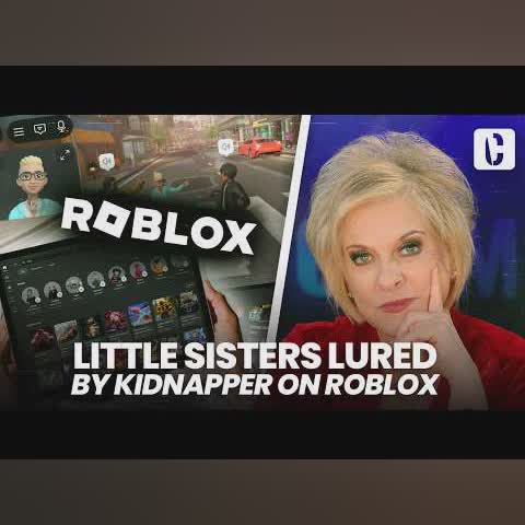 LITTLE SISTERS LURED BY KIDNAPPER ON ROBLOX cover art