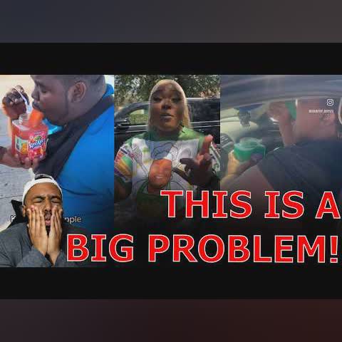 Plus Size EBT Community Gives Themselves Diabetes Selling Viral Pineapple Kool Aid Spears In Ghetto cover art