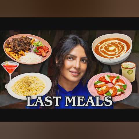 Priyanka Chopra Jonas Eats Her Last Meal