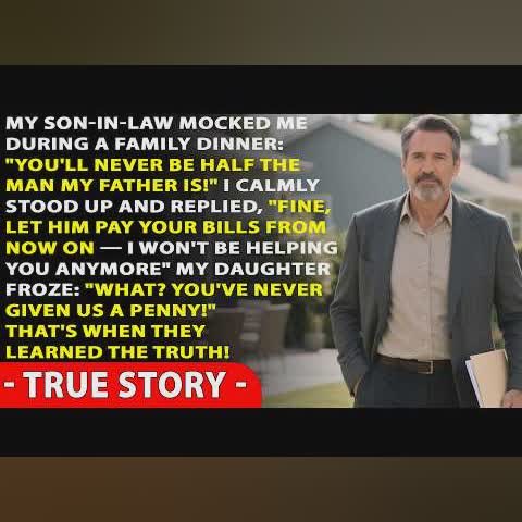 My SIL Sneered: "You'll Never Be Half The Man My Dad Is!" I Revealed The Shocking Truth... cover art