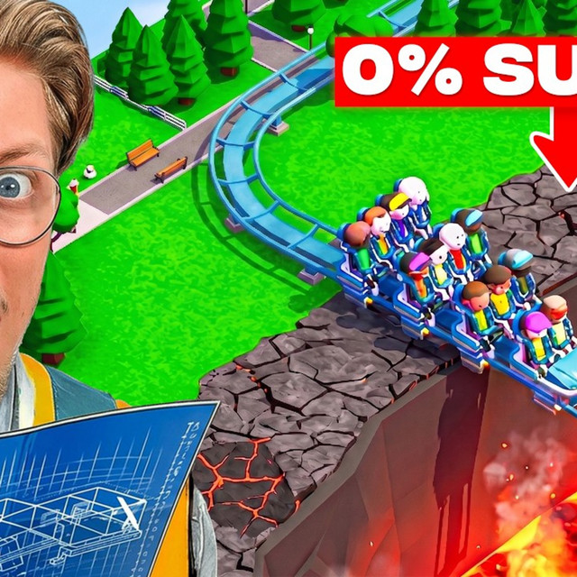 J'ai Construit le Parc d'Attraction le Plus Dangereux du monde... (Parkitect) cover art