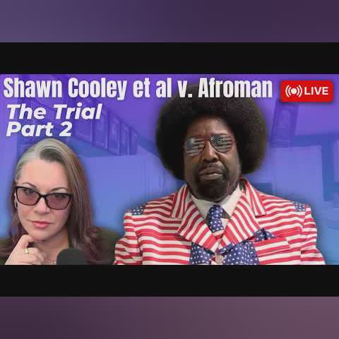 The Afroman Trial - Part 2 -  Witnesses, Closing Arguments, Jury Instructions -- Verdict! cover art
