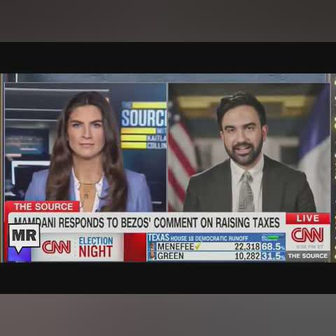 Zohran Mamdani Humiliates Jeff Bezos On CNN cover art