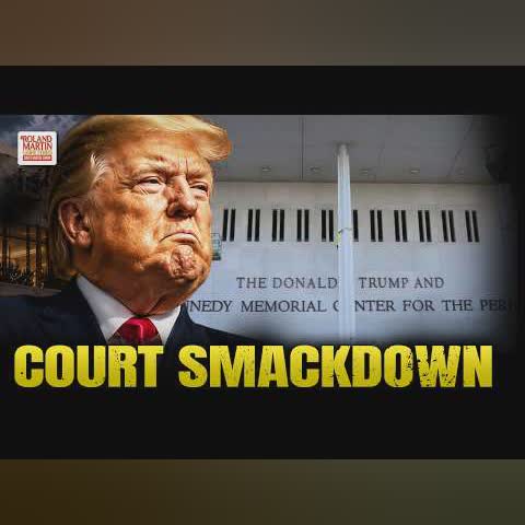 Deranged Narcissist Trump Forced to Take His Name Off the Kennedy Center After Court Defeat.